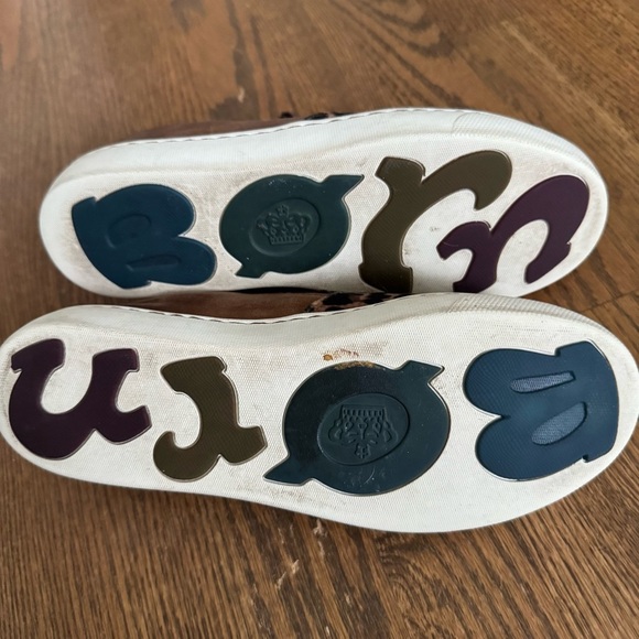 Born Leather Leopard Print Slip On Loafers Sneakers Women’s size 8 - Picture 12 of 12